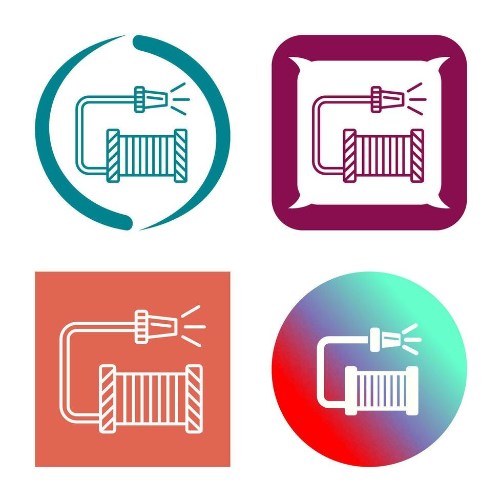 Water Hose Vector Icon