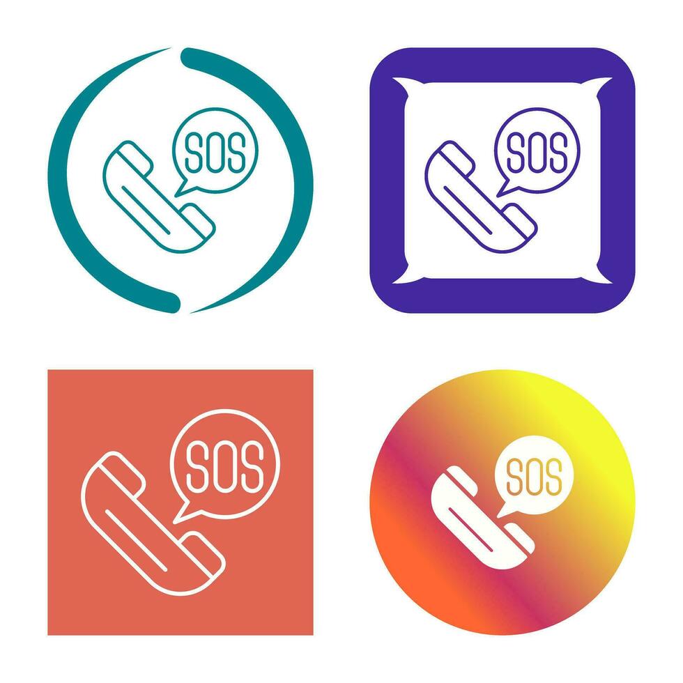 Sos Vector Icon