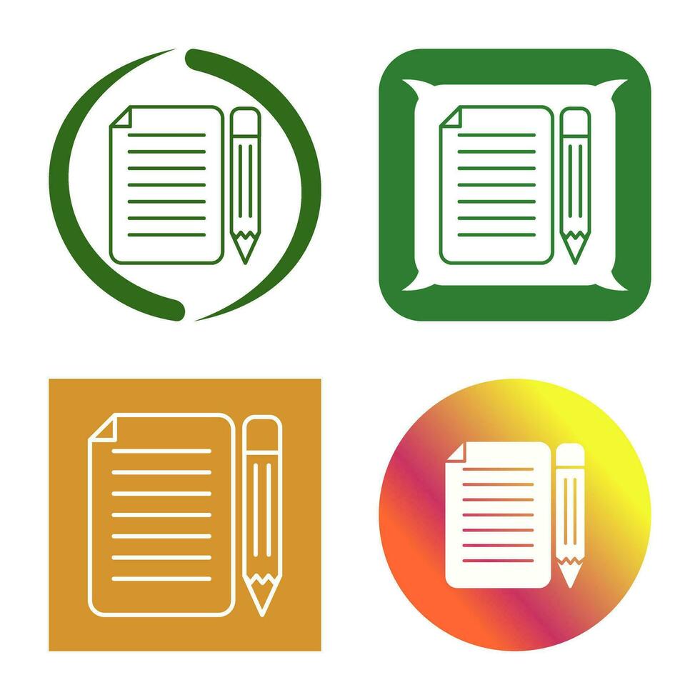 Page Vector Icon