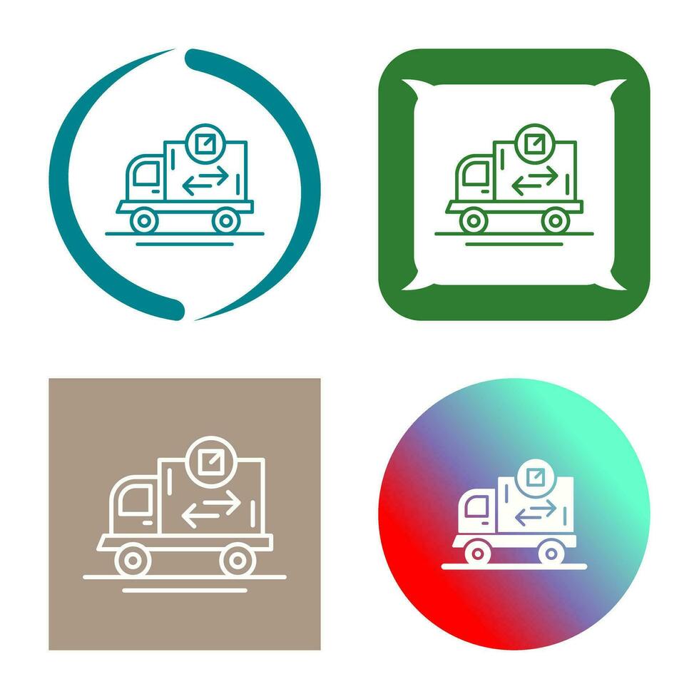 Delivery Truck Vector Icon