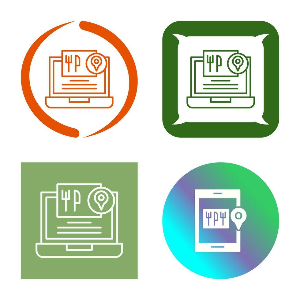 Food Delivery Vector Icon