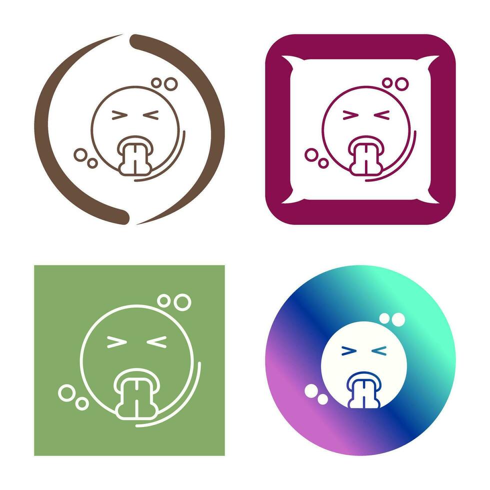 Vomit Vector Icon