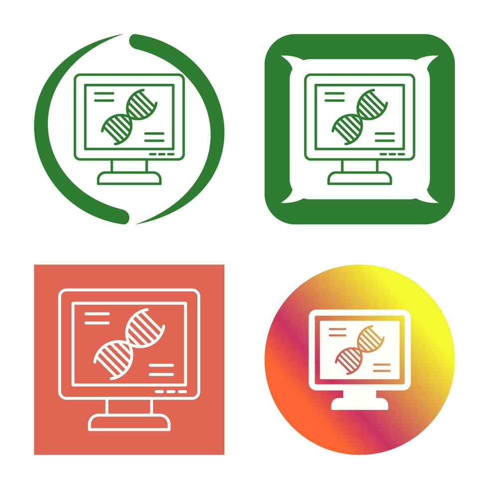 Dna Test Vector Icon