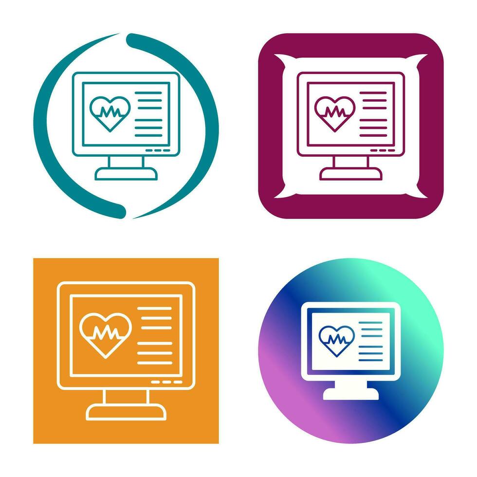 Cardiogram Vector Icon