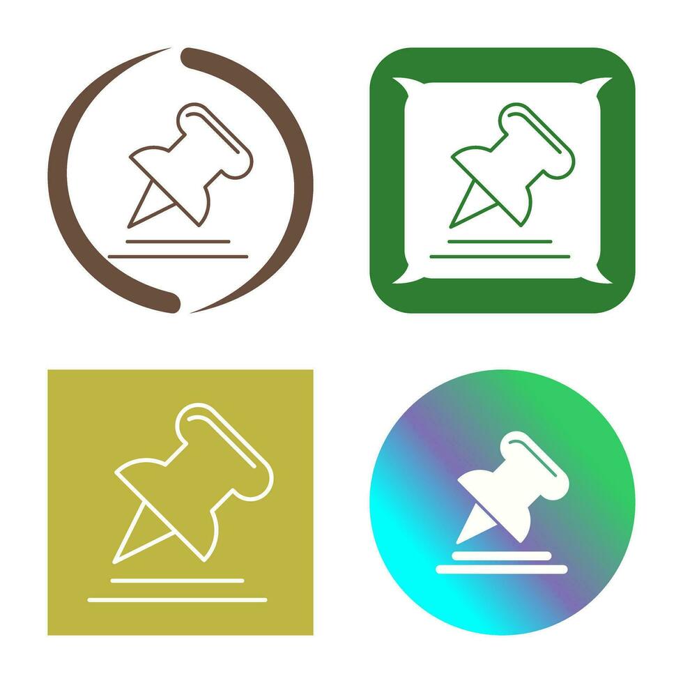 Pin Vector Icon