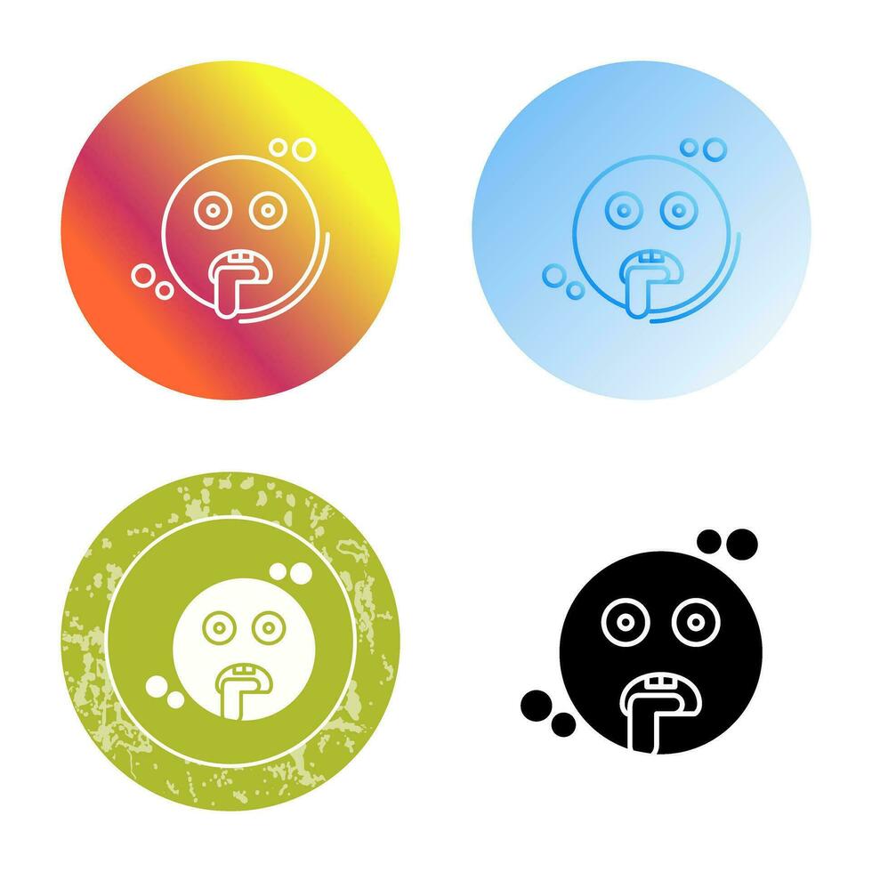 Drooling Vector Icon