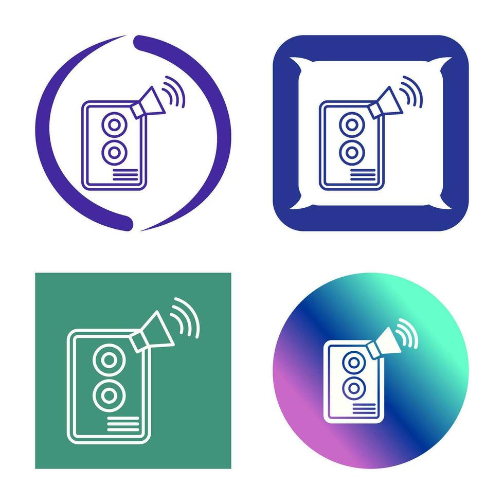 Speaker Vector Icon