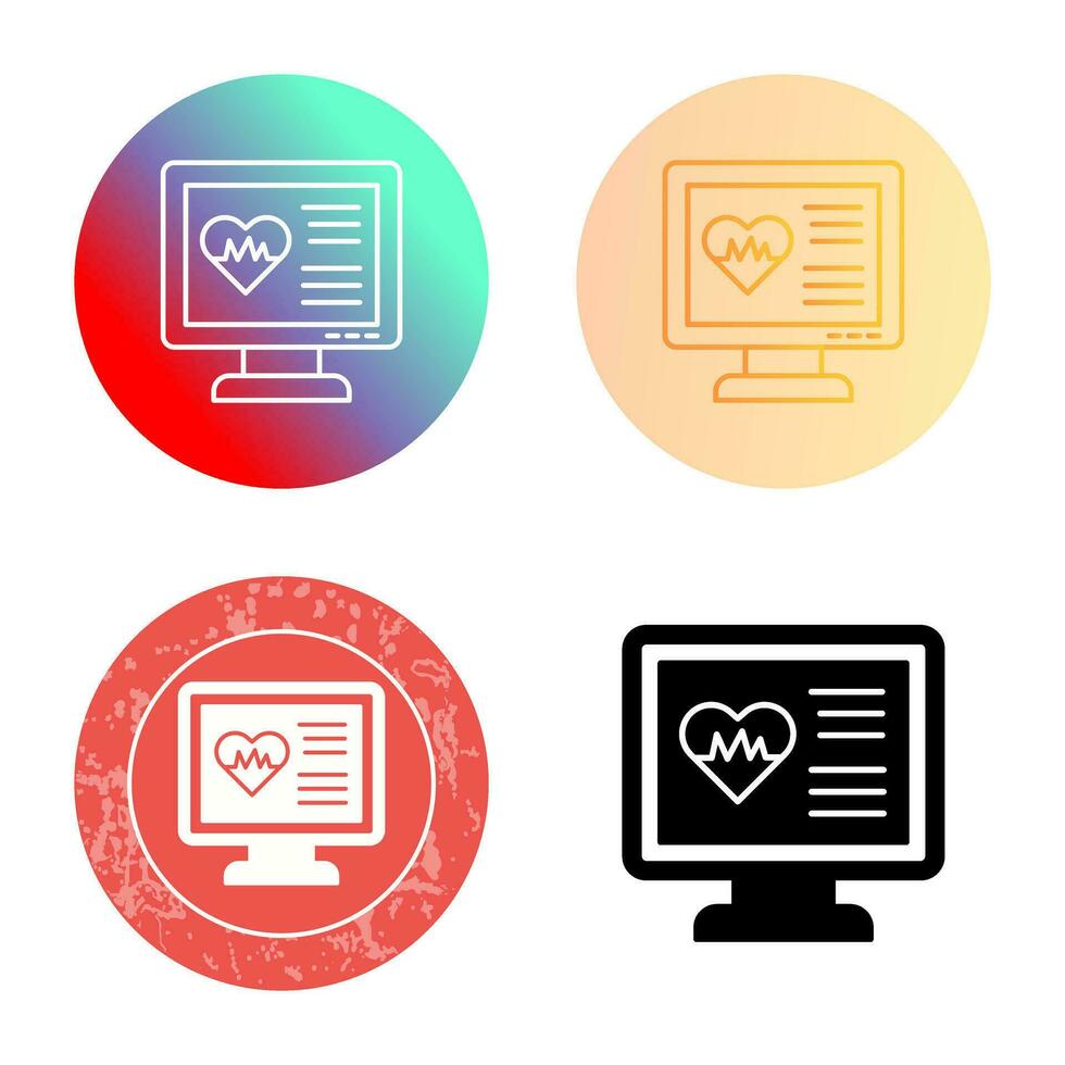 Cardiogram Vector Icon