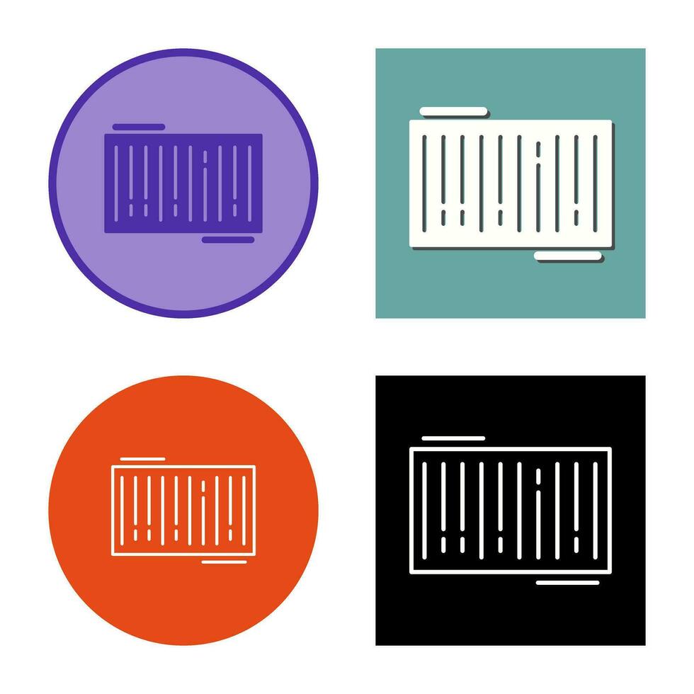 Barcode Vector Icon