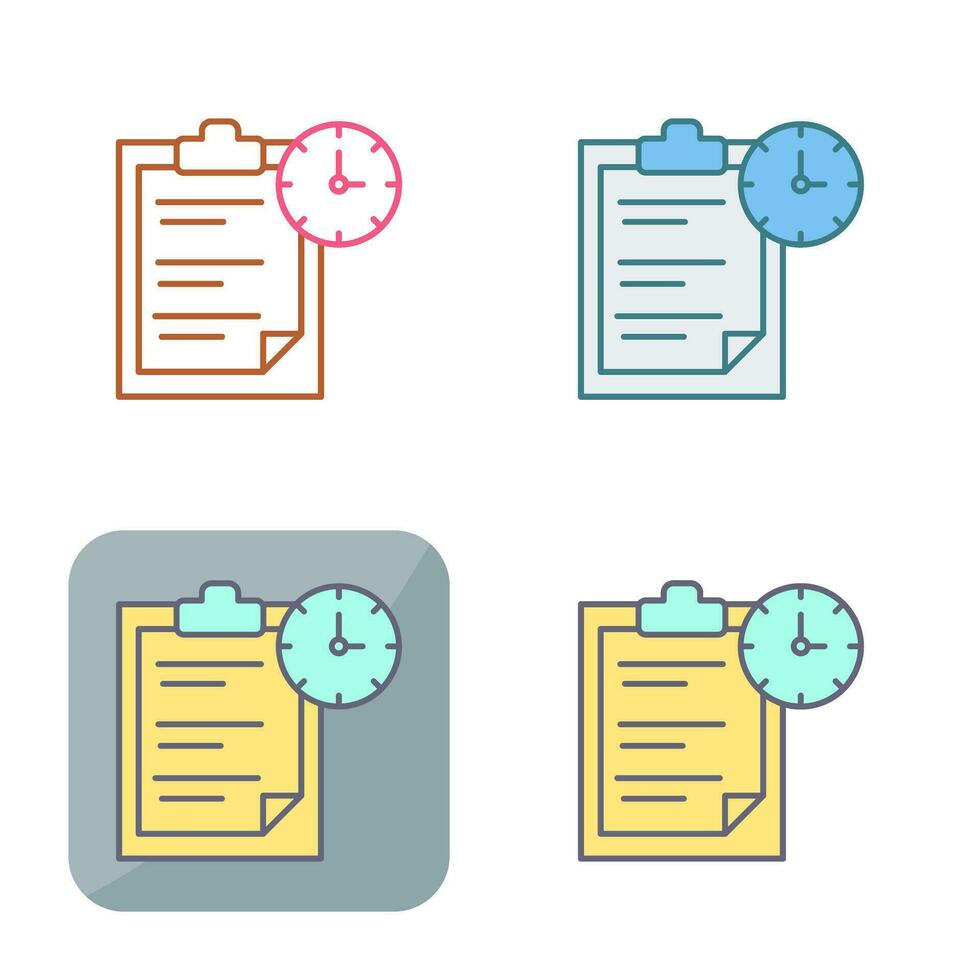 Task Management Vector Icon