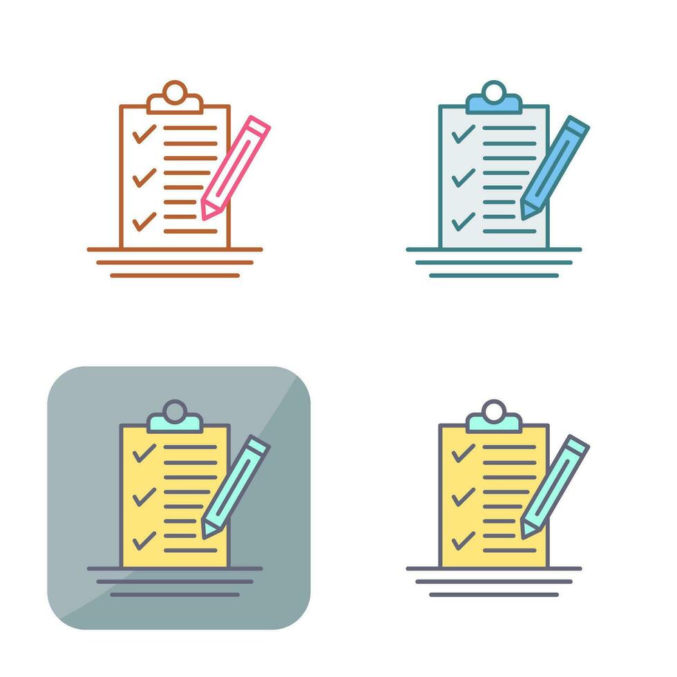 Check List Vector Icon