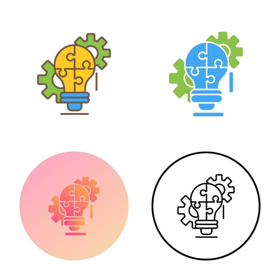 icono de vector de resolución de problemas