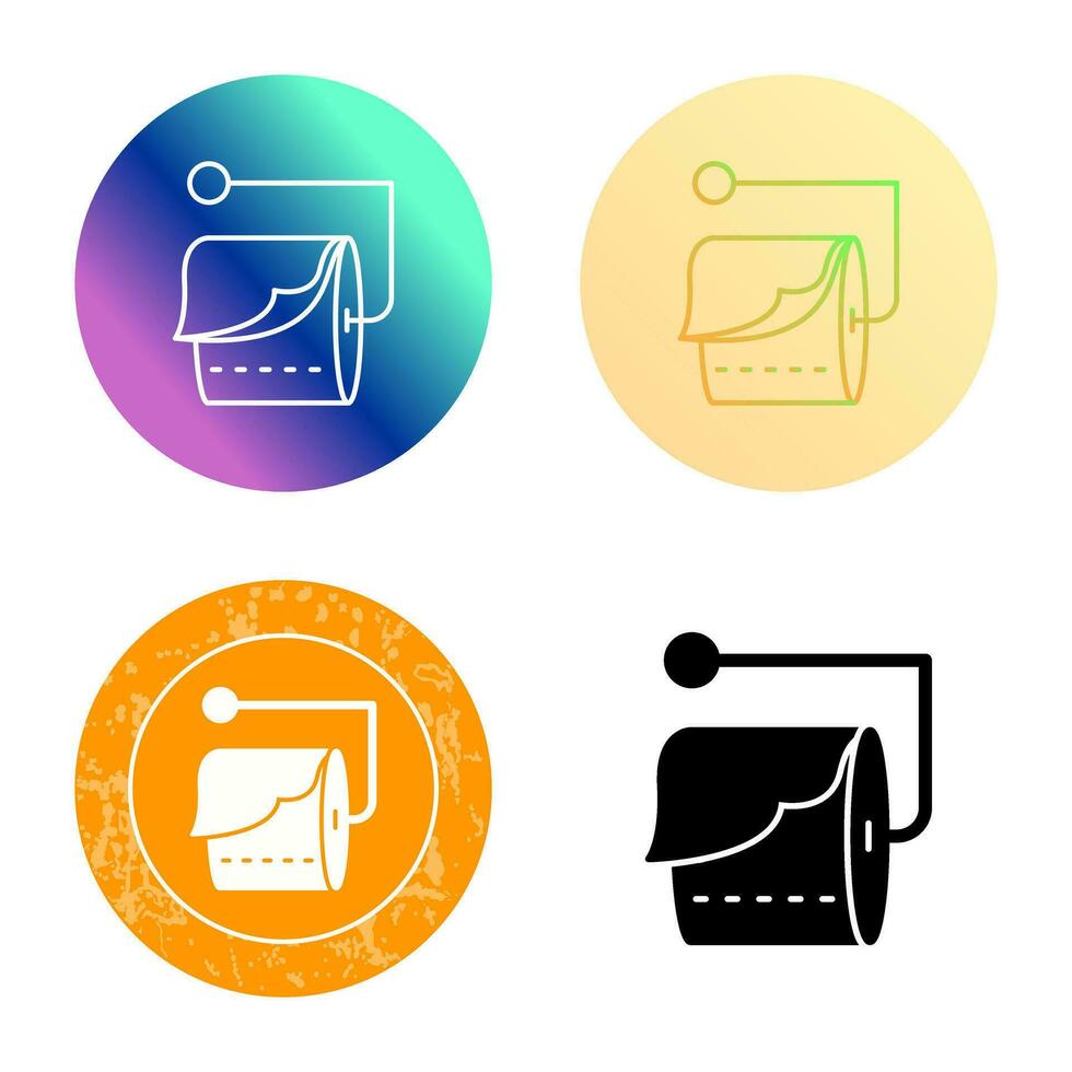 Tissue Roll Vector Icon