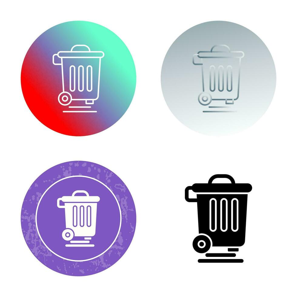 Dustbin Vector Icon