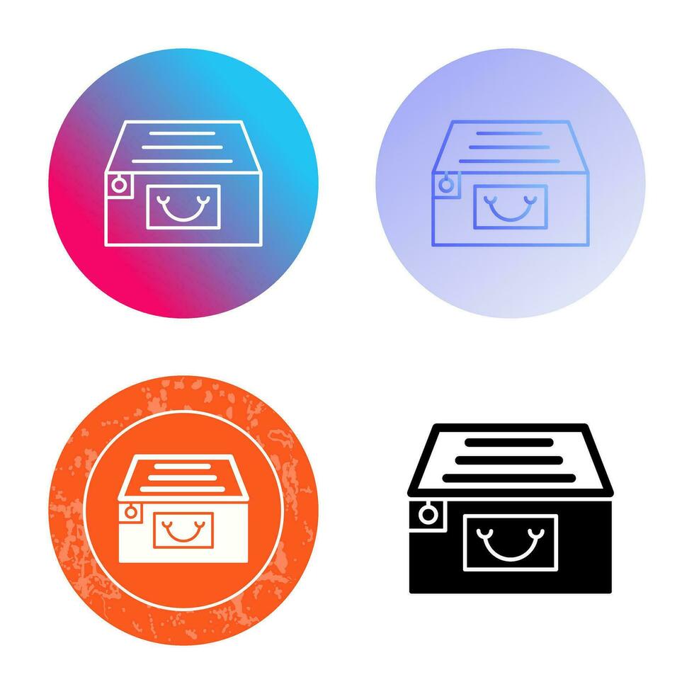 File Cabinet Vector Icon