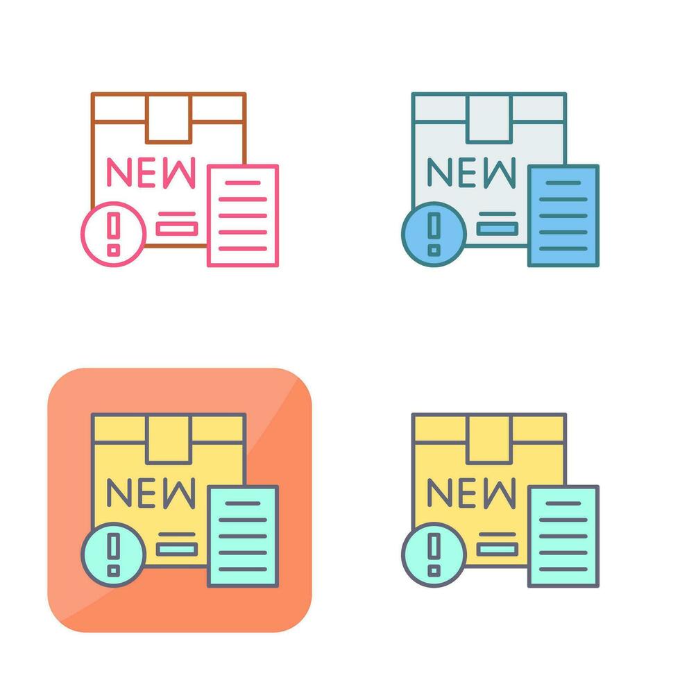 New Product Vector Icon