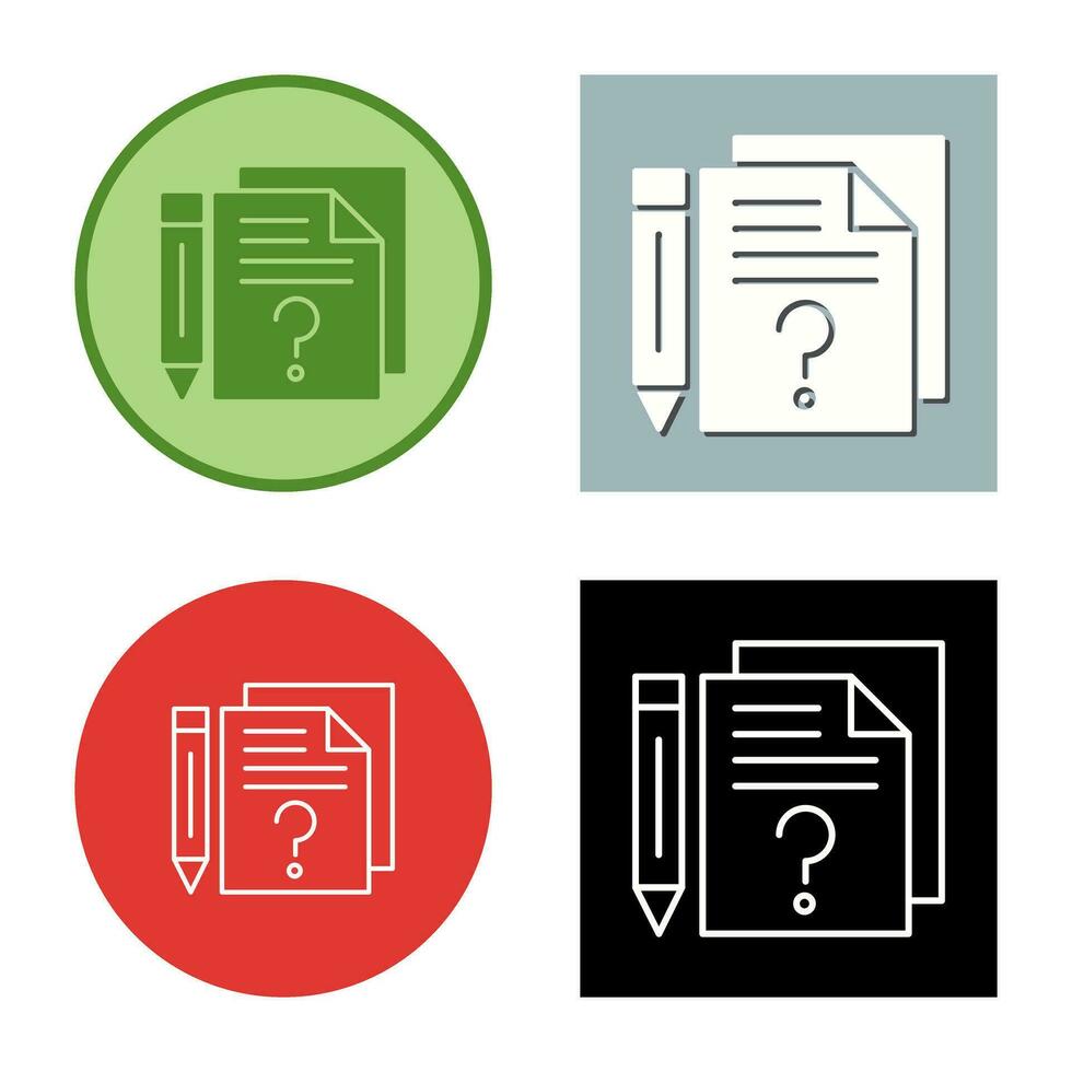 Question Vector Icon