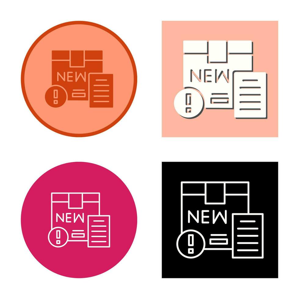 New Product Vector Icon