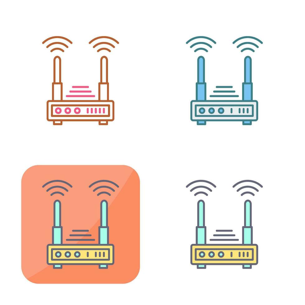 Router Vector Icon