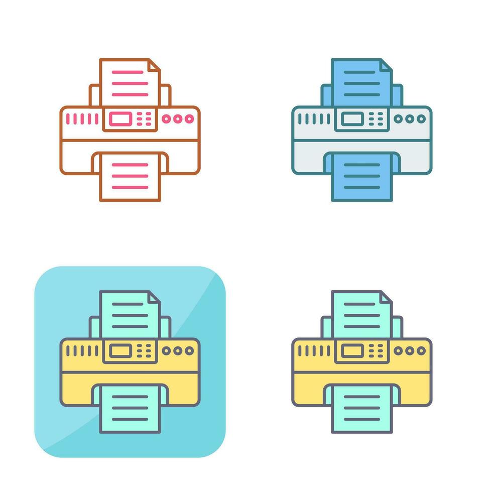 Printer Vector Icon 34209276 Vector Art at Vecteezy