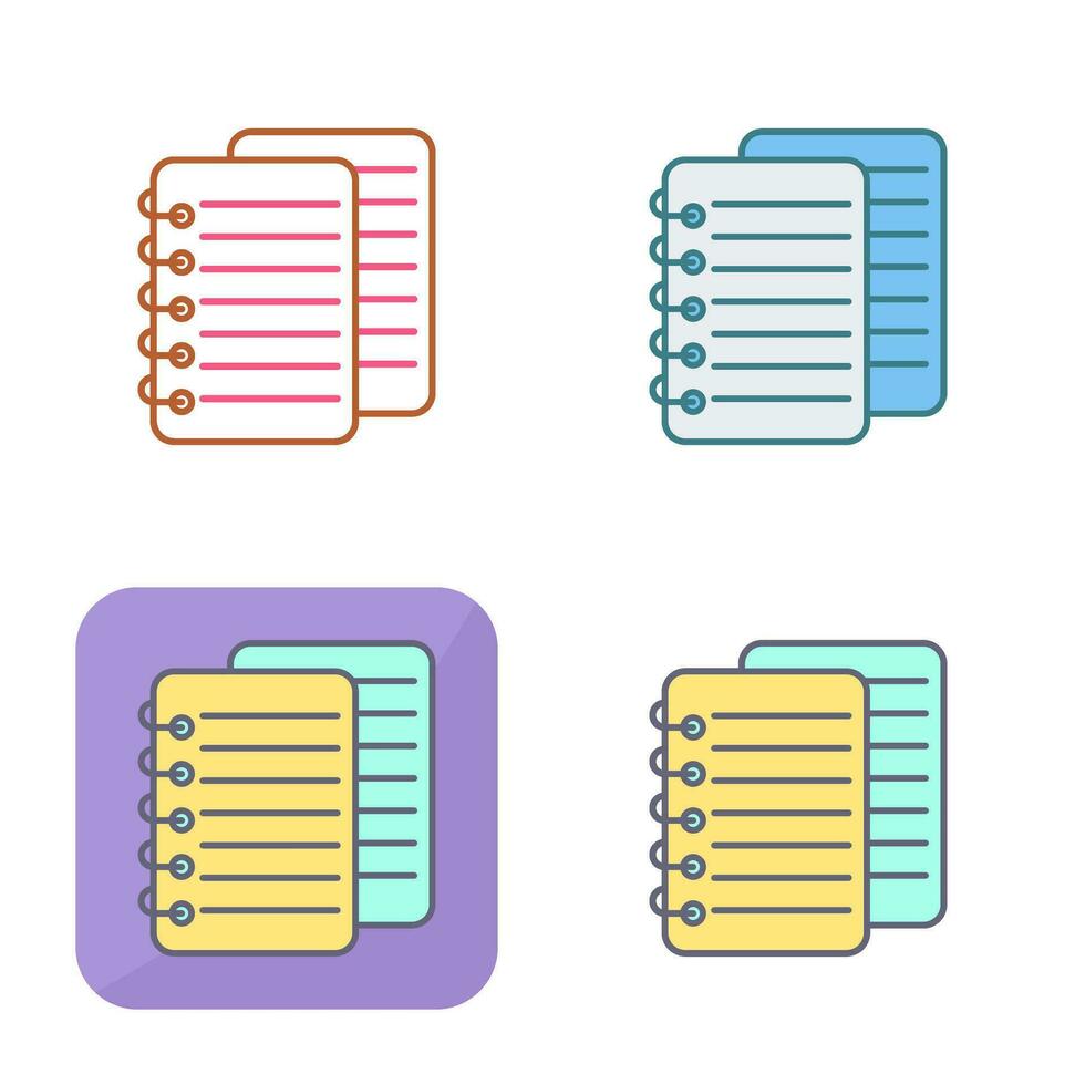 Notes Vector Icon