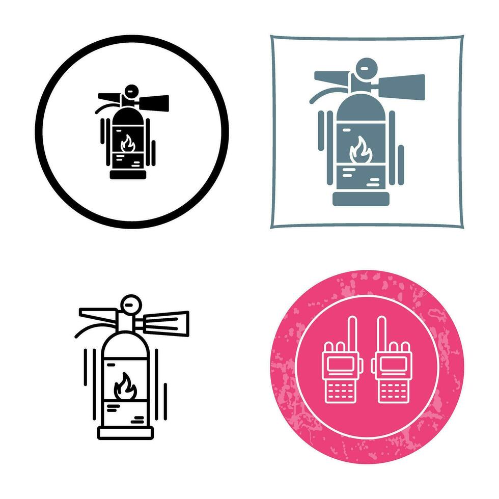 Fire Extinguisher Vector Icon