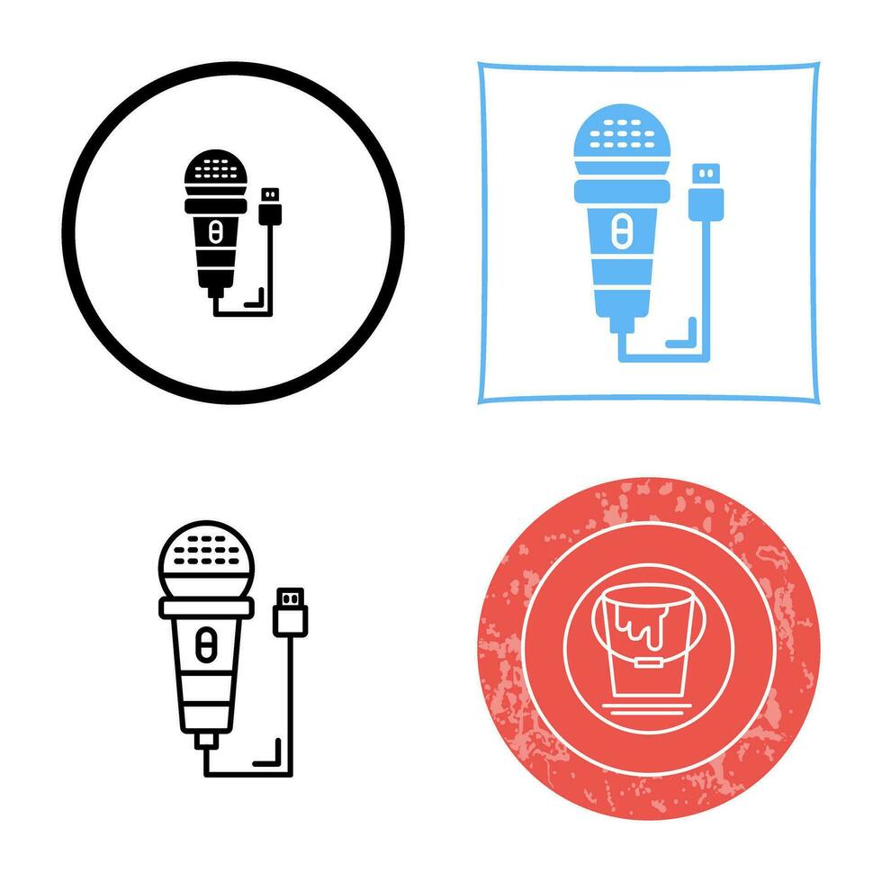 Microphone Vector Icon