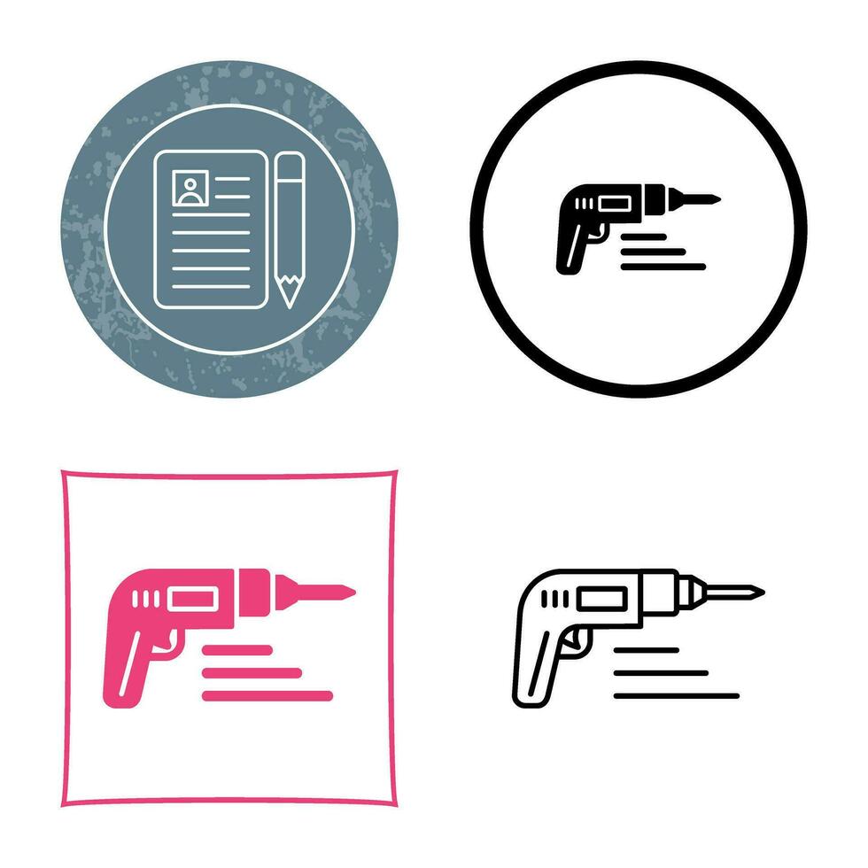 Drill Vector Icon