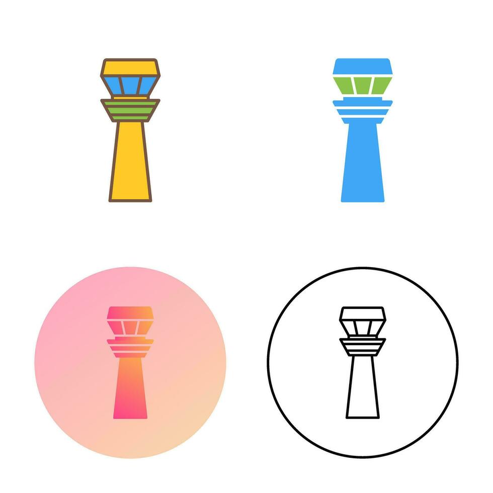 Control Tower Vector Icon