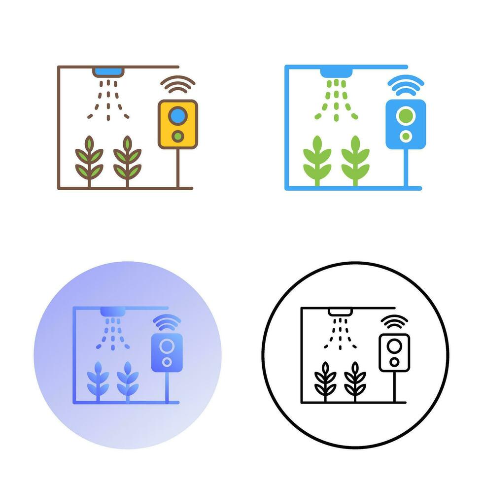 Smart Farm Vector Icon