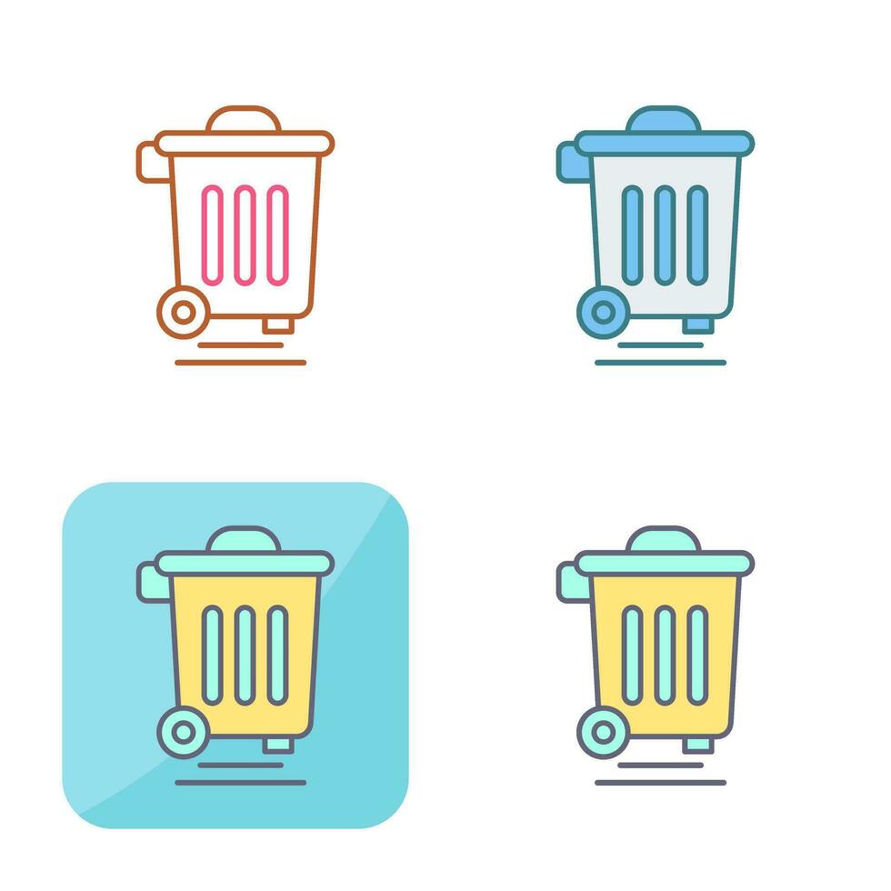 Dustbin Vector Icon