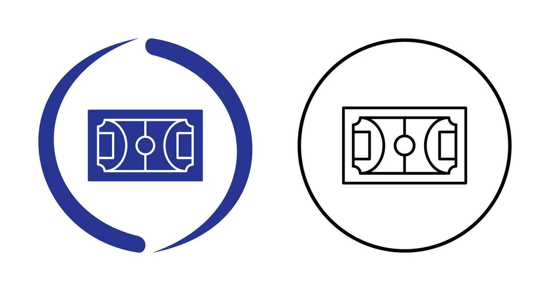 Football Field Vector Icon