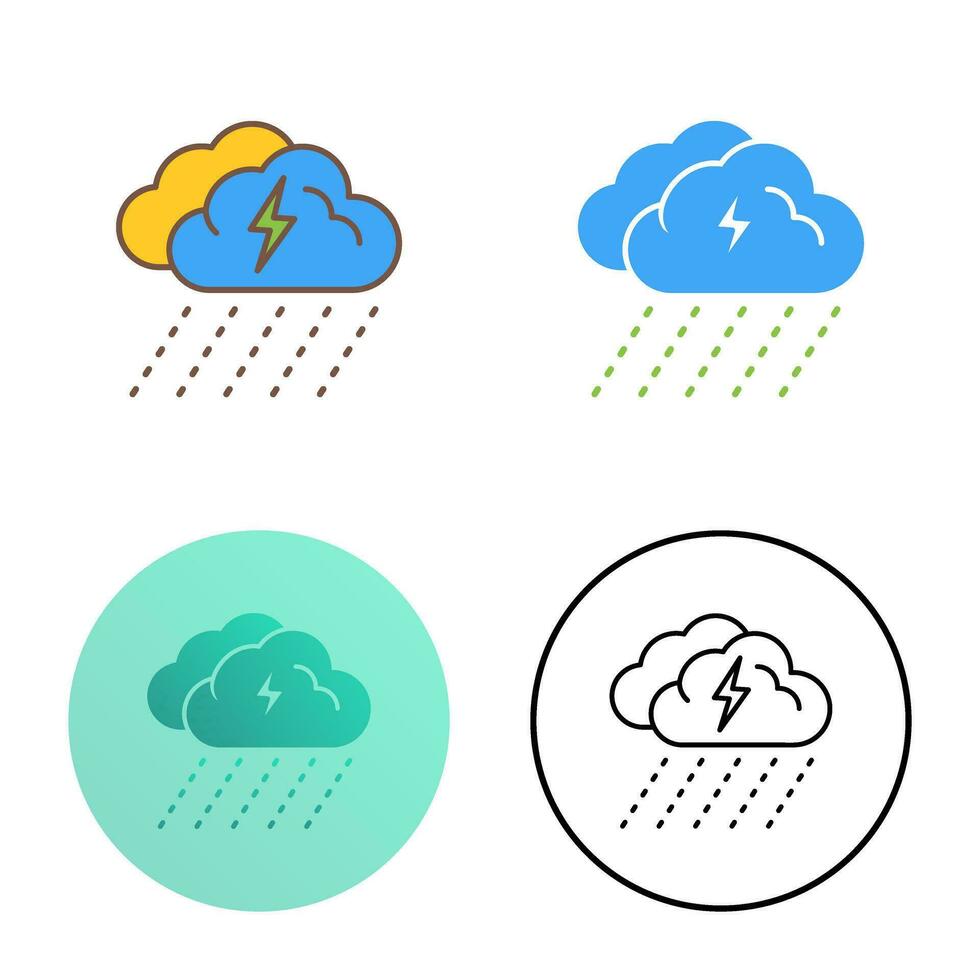 Rainy Day Vector Icon