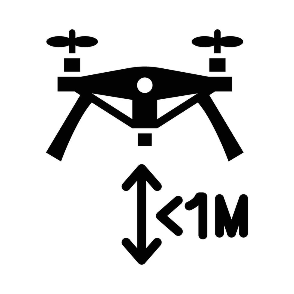 Altitude Vector Glyph Icon For Personal And Commercial Use.