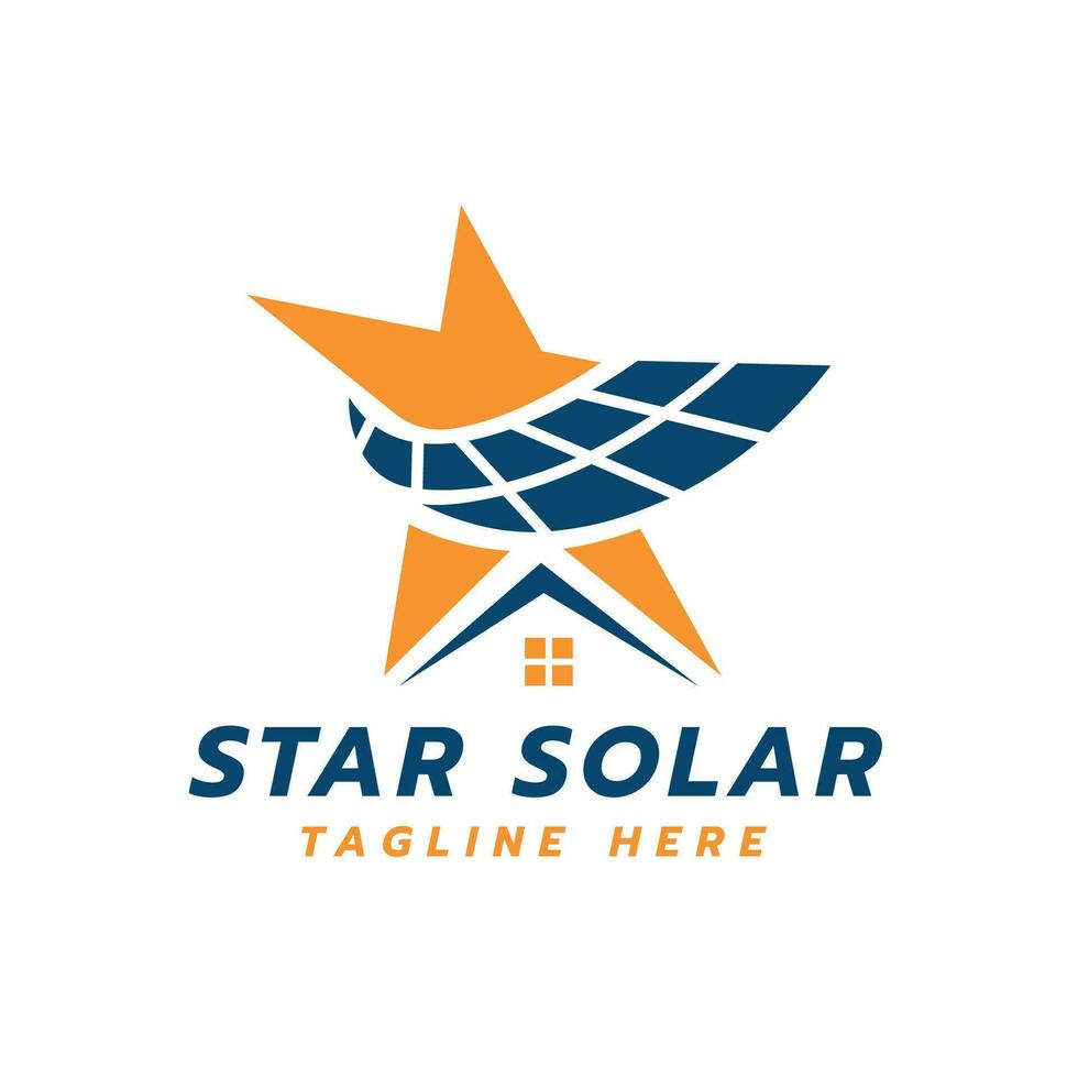 star solar system logo design creative and modern concept vector