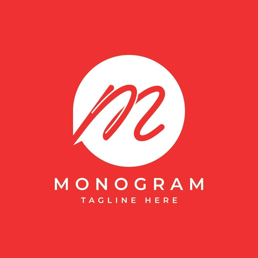 letter mark logo F monogram modern logo design vector