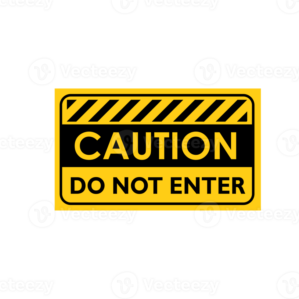 warning caution sign label contruction png