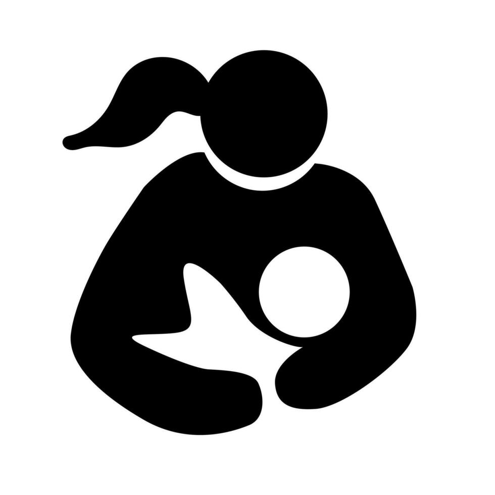 Breas-feeding Breastfeeding Vector Icons