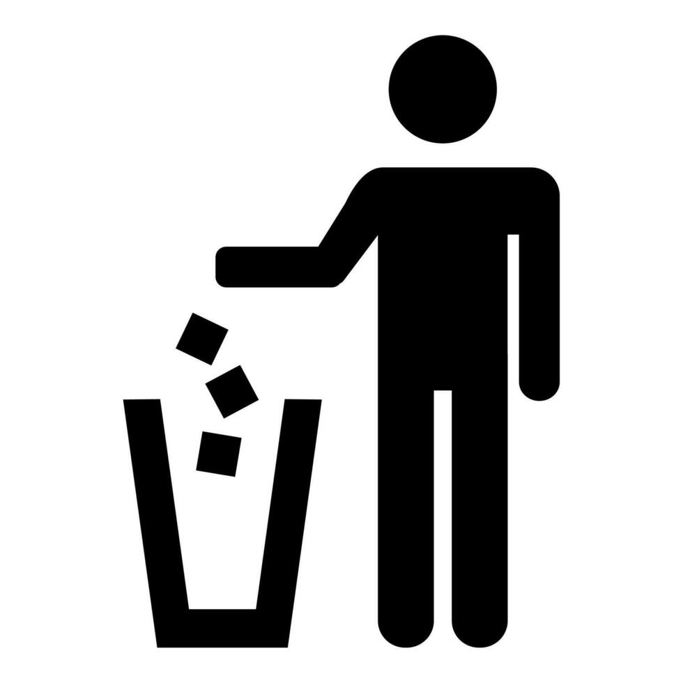 Do Not Litter Sign Vector Graphics