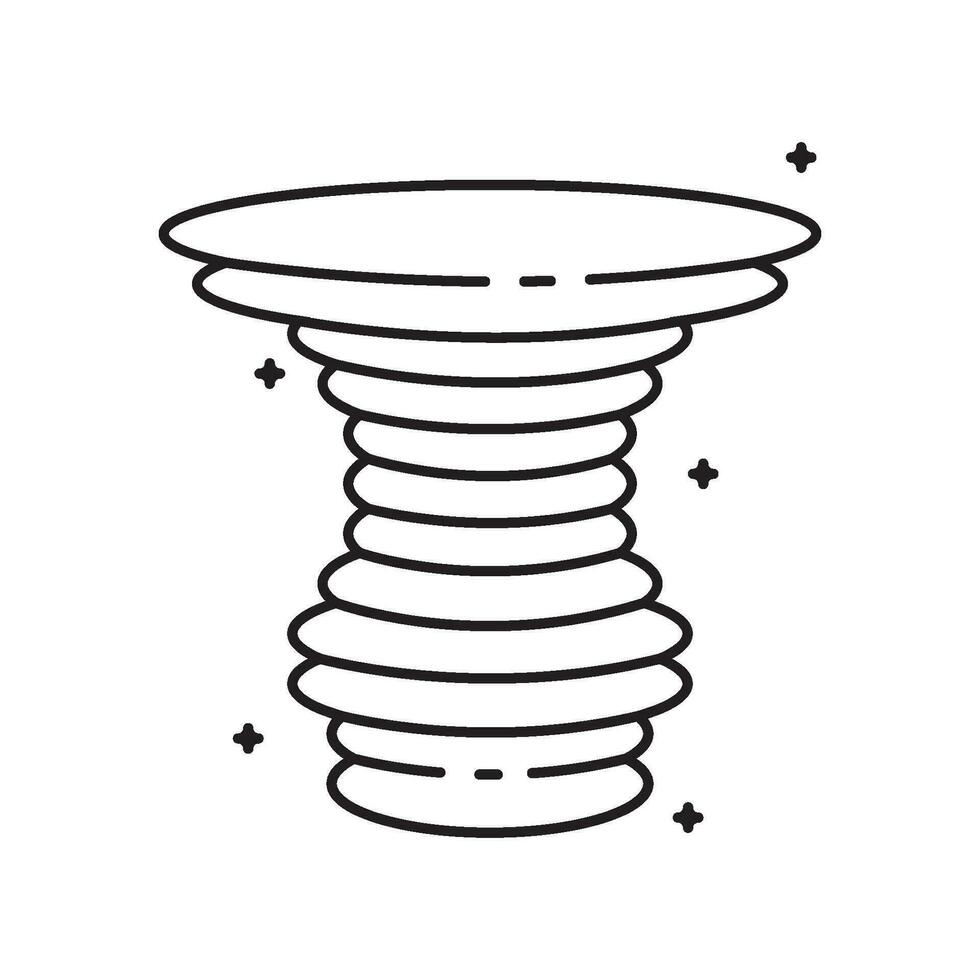 tornado icon vector