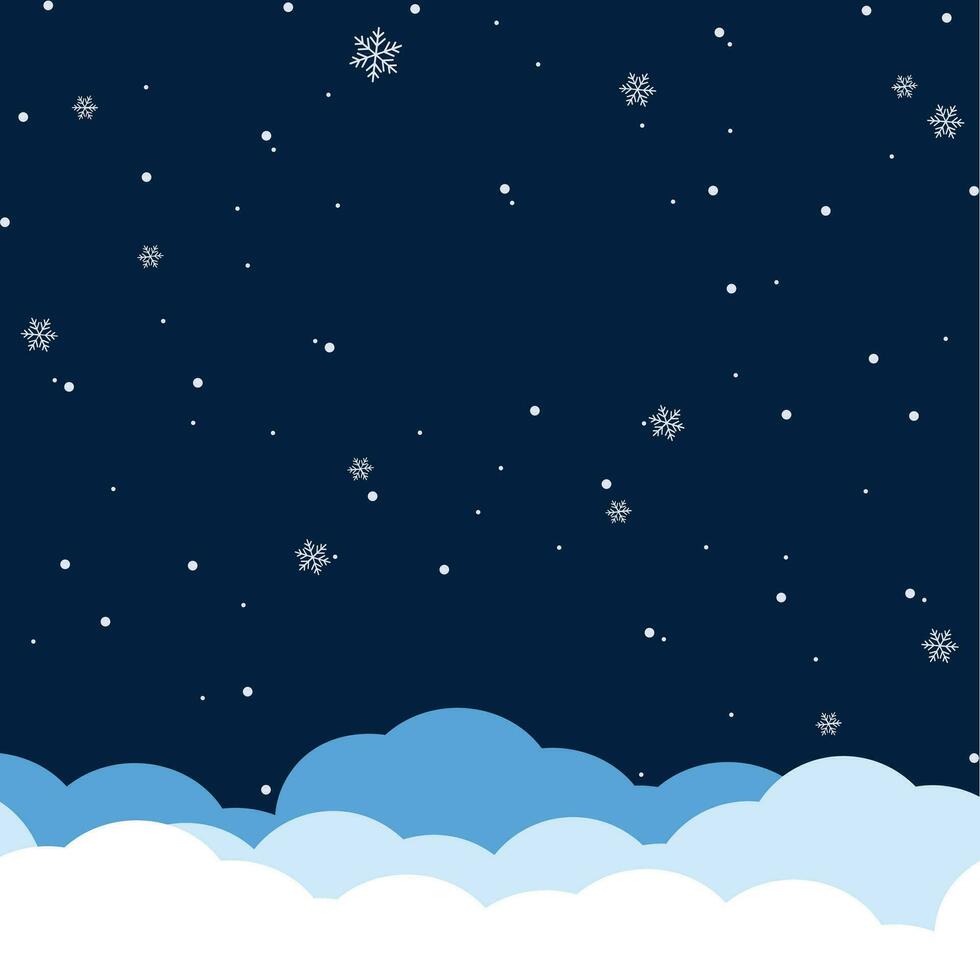 Christmas background design. Christmas template design. Snow background vector