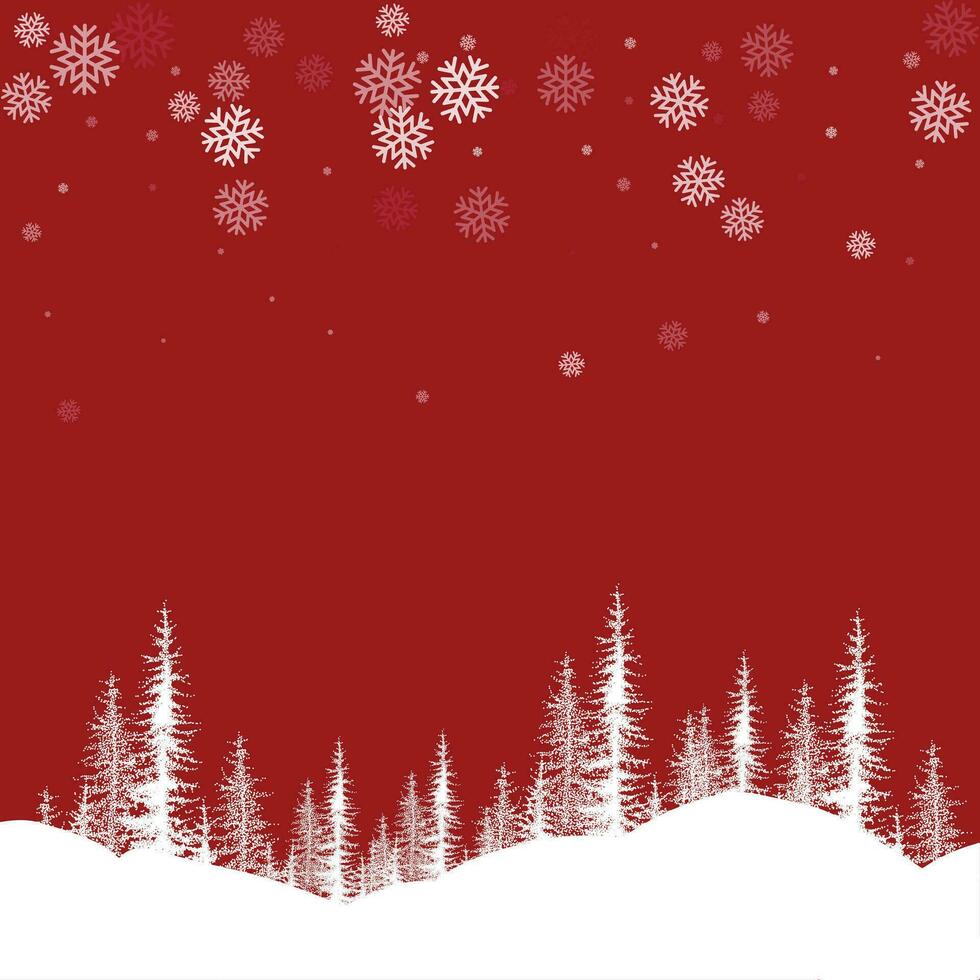 Christmas background design. Christmas template design. Snow background vector