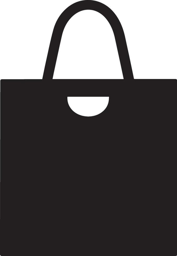 Shopping Bag vector silhouette illustration 9