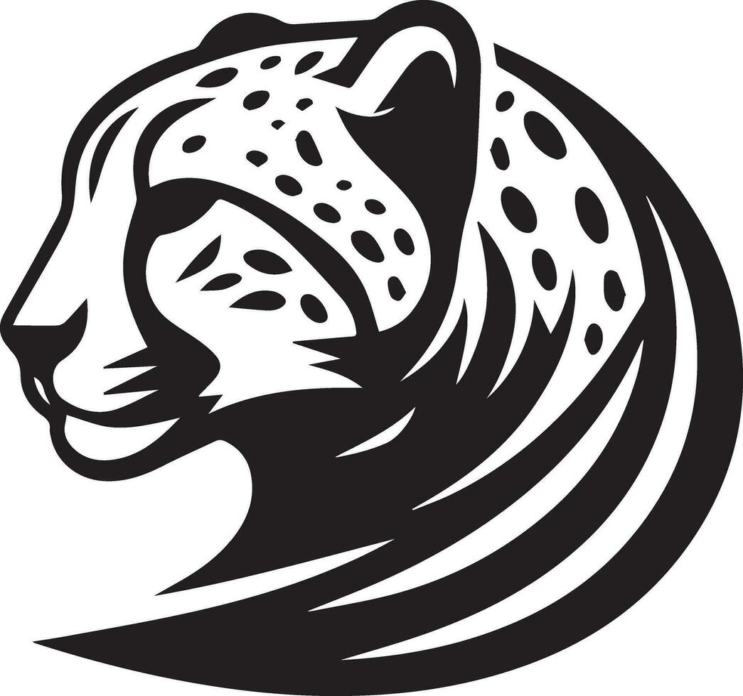 leopardo logo concepto vector ilustración 11