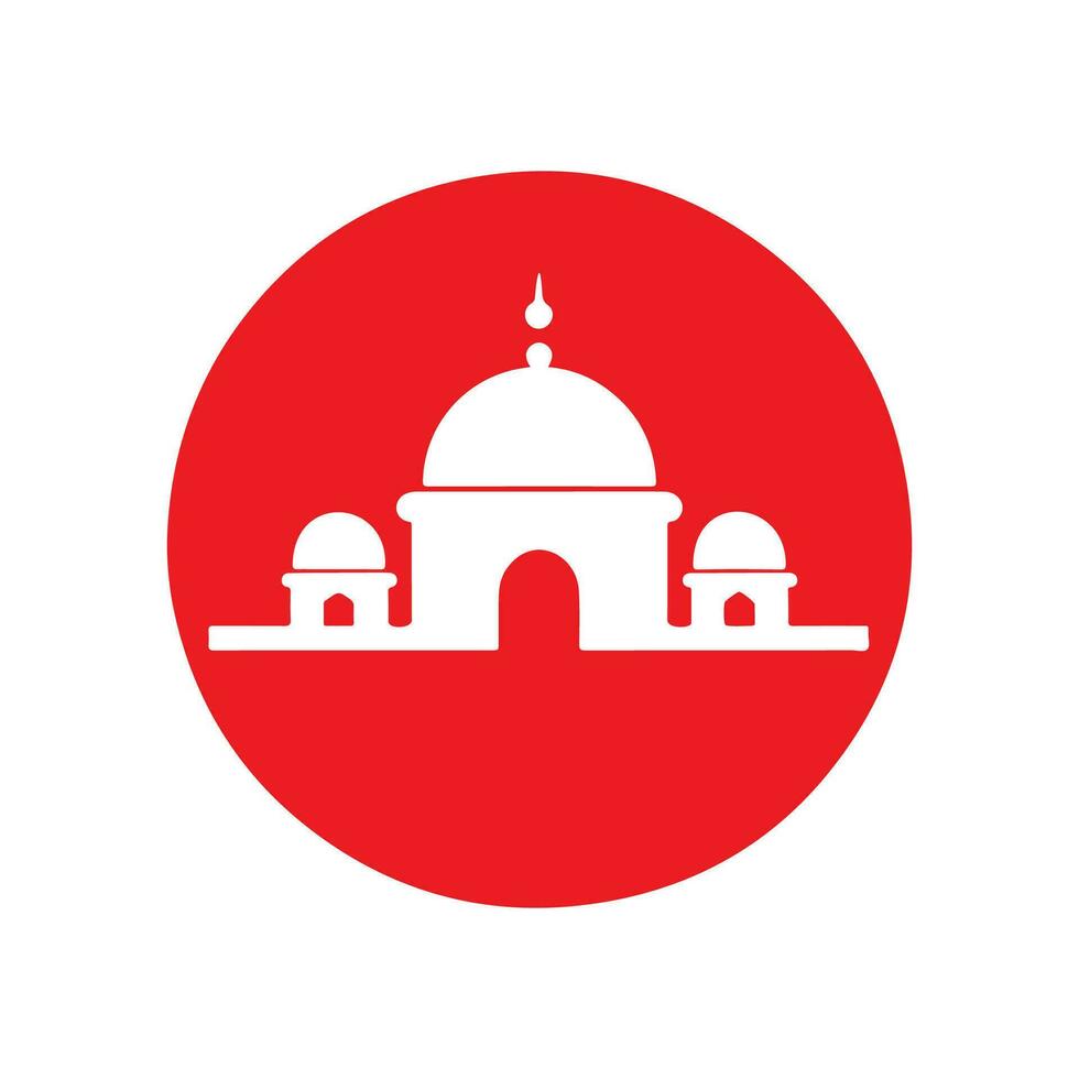 Mosque Logo Vector, Art, Design vector