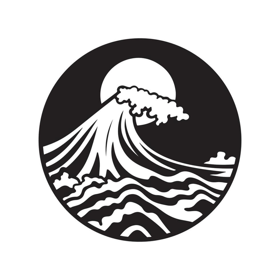 Waves Vector Art, Design and illustration