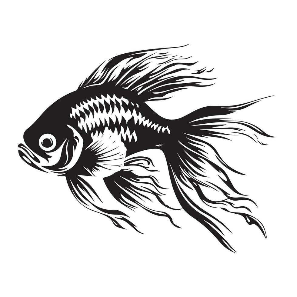 Decorative Fish Vector Image, Art And illustration