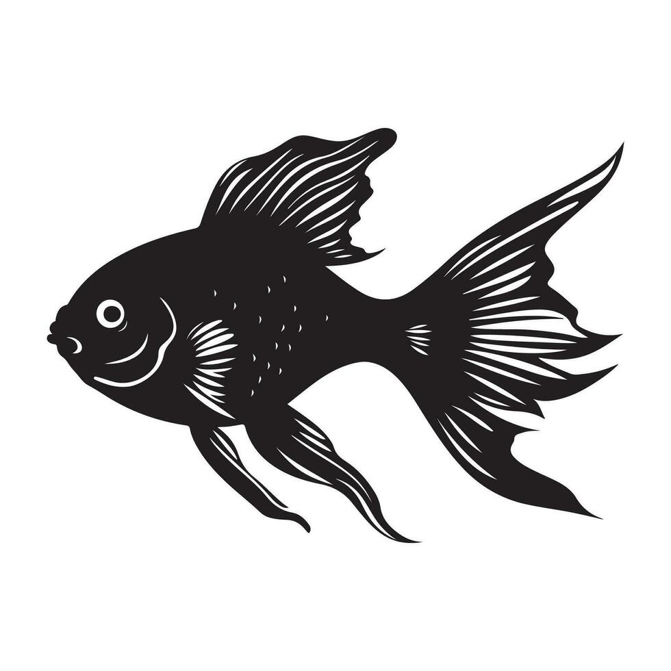 Decorative Fish Vector Image, Art And illustration