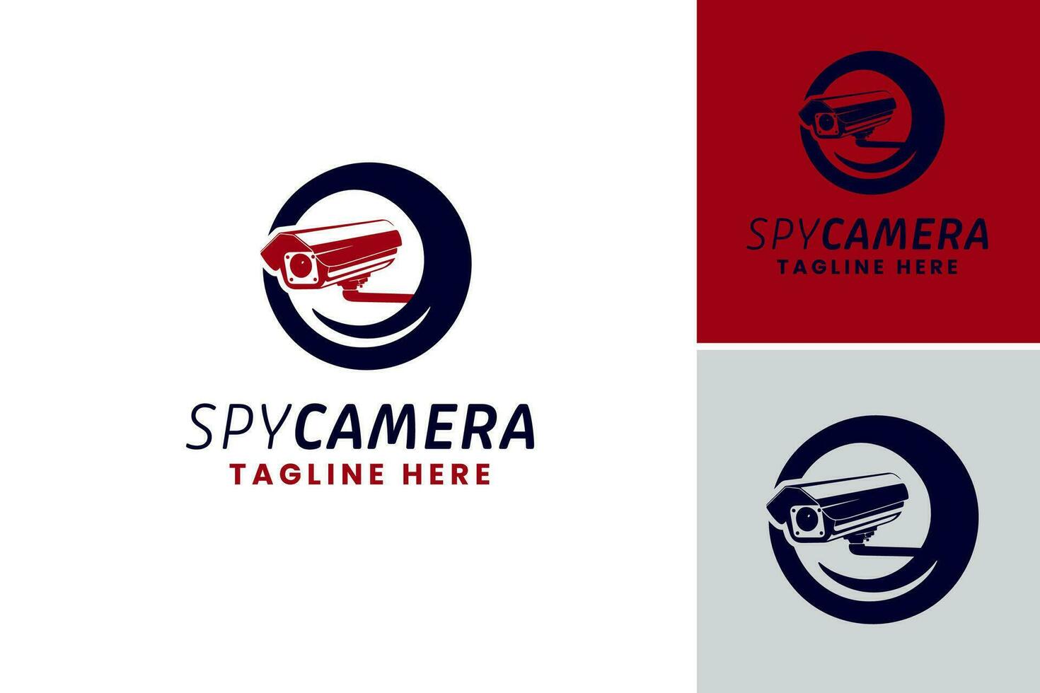 Spy Camera Logo is a design asset that represents a logo for a surveillance or security company with a focus on hidden cameras. It is suitable for businesses in the tech, security vector