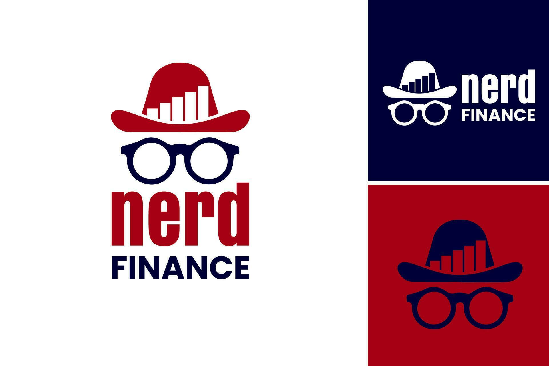 Nerd Finance Logo is a versatile design asset suitable for financial 